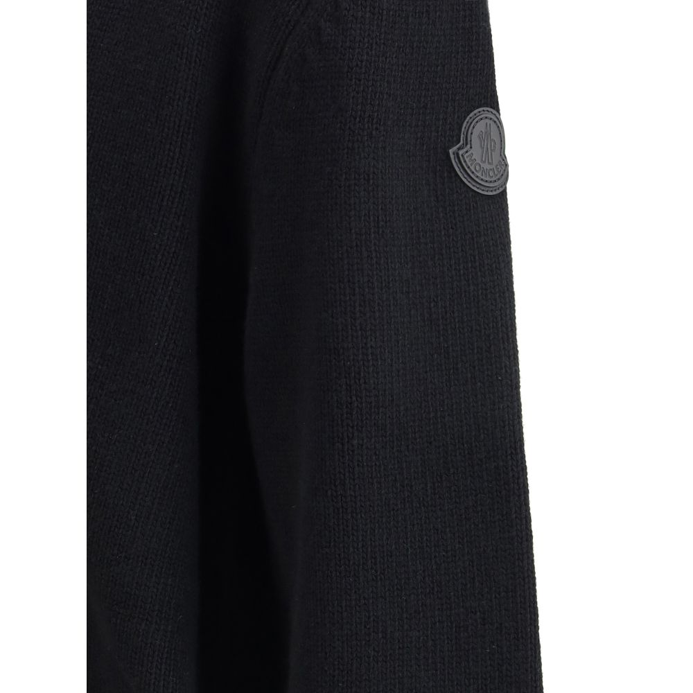 Moncler Wool V-Neck Cardigan