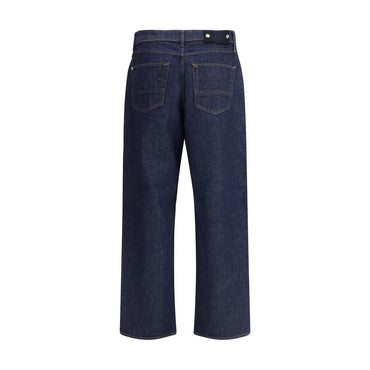 Stone Island Denim-Rinsed Jeans with a classic 5-pocket construction