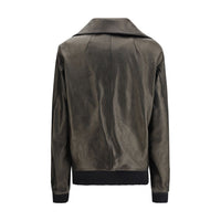 Rick Owens Dracucollar Flight Jacket