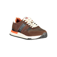 Norway 1963 Brown Polyester Men Sneaker