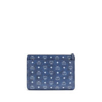 MCM Pouch with Visetos print