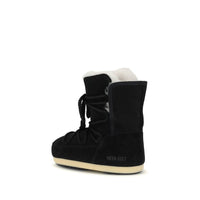 Moon Boot Suede and shearling Ankle Boots