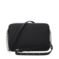 Michael Kors Black Leather Crossbody Bag