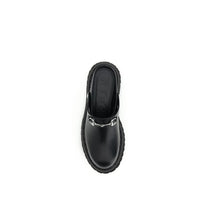 Gucci Black Leather Mules