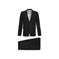 Dsquared² Black Elastane Two-Piece Suit