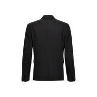 Dsquared² Black Elastane Two-Piece Suit