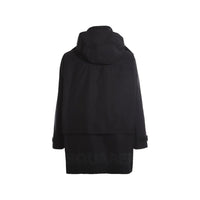 Dsquared² Black Nylon Rain Coat