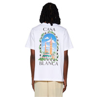 Casablanca White Cotton T-Shirt