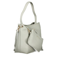 Valentino Gray Polyethylene Handbag