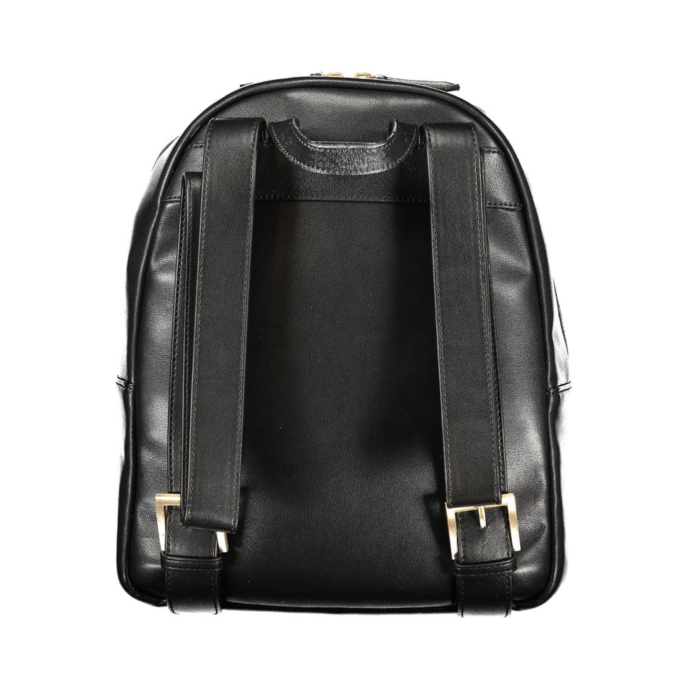 Valentino Black Polyethylene Backpack