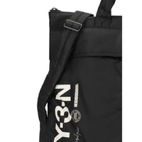 Y-3 Black Polyamide Shoulder Bag