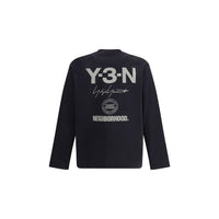 Y-3 Black Cotton Longsleeve Shirt