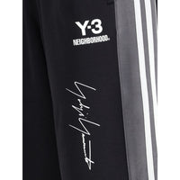 Y-3 Black Cotton Joggers (Workout Pants)