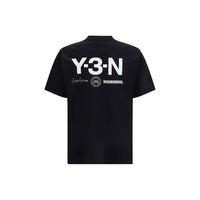 Y-3 Black Cotton T-Shirt