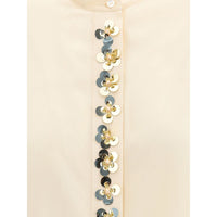 Forte_Forte Multicolor Silk Blouse