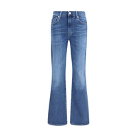 Citizens of Humanity Blue Cotton Flared Jeans