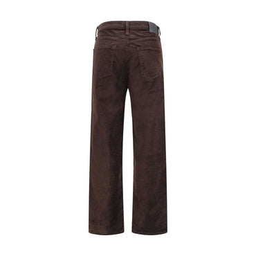 Citizens of Humanity Brown Cotton Straight-Leg Jeans