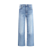 Citizens of Humanity Blue Cotton Straight-Leg Jeans