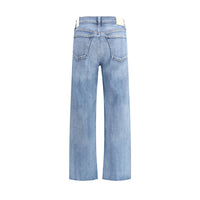 Citizens of Humanity Blue Cotton Straight-Leg Jeans