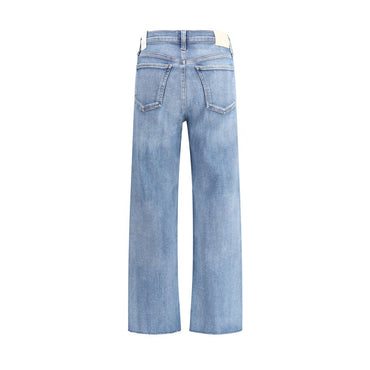 Citizens of Humanity Blue Cotton Straight-Leg Jeans