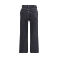 Citizens of Humanity Blue Cotton Straight-Leg Jeans