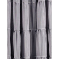 Forte_Forte Gray Silk Long Skirt
