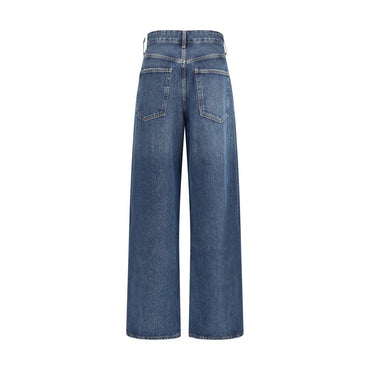 Agolde Blue Cotton Jeans Denim