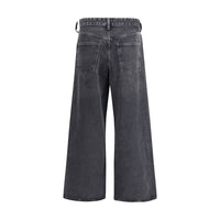 Agolde Gray Cotton Jeans Denim