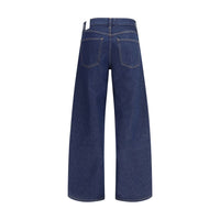 Agolde Blue Cotton Jeans Denim