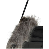 Diesel Black Calf Leather Bos Taurus Shoulder Bag