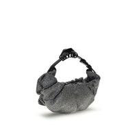 Diesel Silver Cotton Shoulder Bag