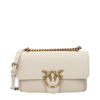 PINKO Beige Leather Crossbody Bag