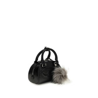 Diesel Black Calf Leather Bos Taurus Shoulder Bag