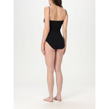 Norma Kamali Black Nylon One-Piece Swimsuit