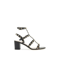 Valentino Garavani Black Calfskin Sandals