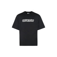 Off-White Black Cotton T-Shirt