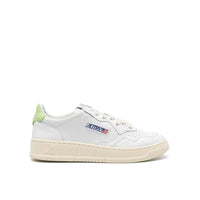 Autry White Leather Low Top Sneakers