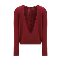 Marni Bordeaux Cashmere Cashmere Sweater