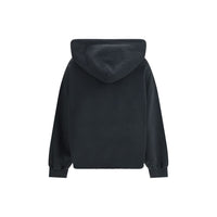 MM6 Black Cotton Sweatshirt
