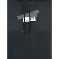 MM6 Black Cotton Sweatshirt