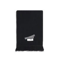 MM6 Black Wool Scarf