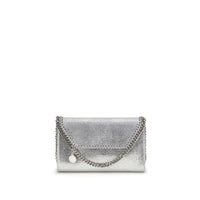 Stella McCartney Silver Polyester Shoulder Bag