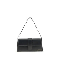 Jacquemus Black Calf Leather Bos Taurus Shoulder Bag