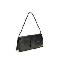 Jacquemus Black Calf Leather Bos Taurus Shoulder Bag