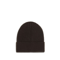 Moncler Grenoble Black Fleece Wool Beanie