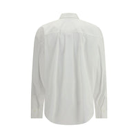 Brunello Cucinelli White Cotton Shirt