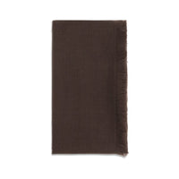 Brunello Cucinelli Brown Cashmere Scarf