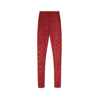 Marine Serre Red Polyamide Socks