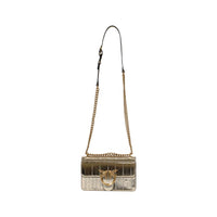 PINKO Bicolor Polyester Handbag