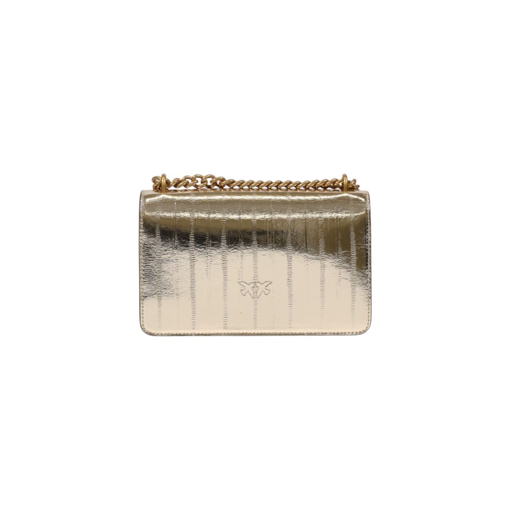 PINKO Bicolor Polyester Handbag